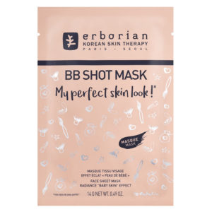 Erborian BB Shot Mask Face Sheet Mask Radiance Baby Skin Effect