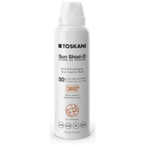 Toskani Sun Shiel-D Protector Solar Spray Corporal y Facial SPF50+ 200 ml
