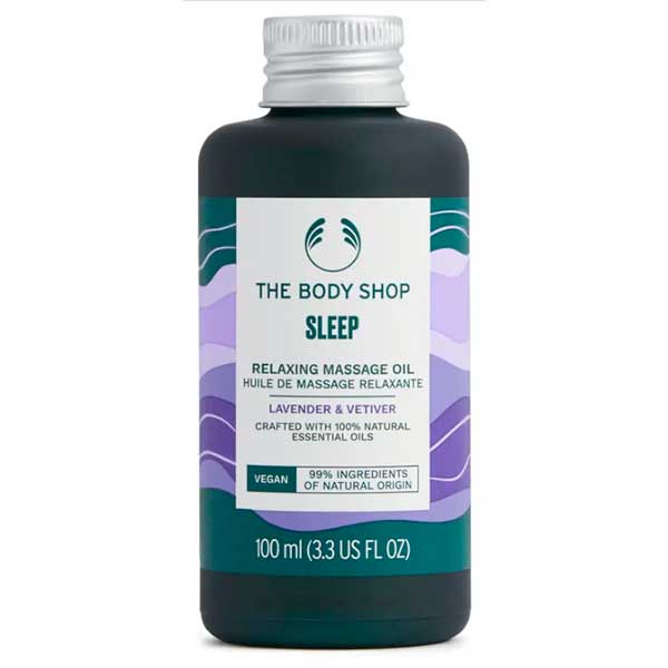 The Body Shop Sleep Aceite de Masaje Lavanda & Vetiver 100 ml