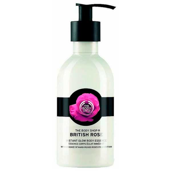 The Body Shop British Rose Instant Glow Body Essence 250 ml